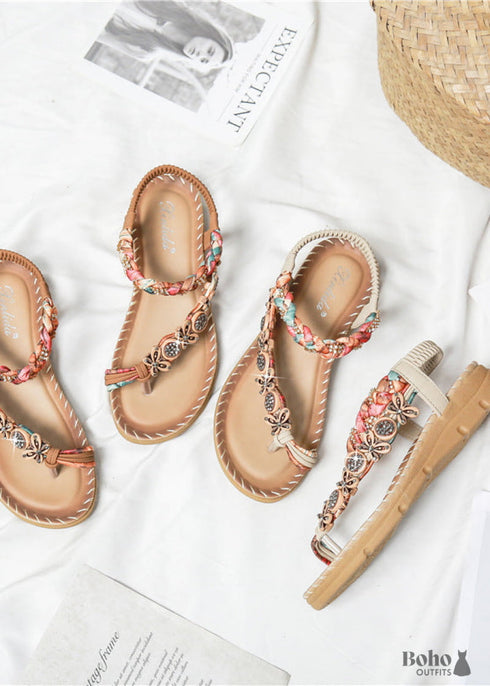 Sandalias bohemias chic